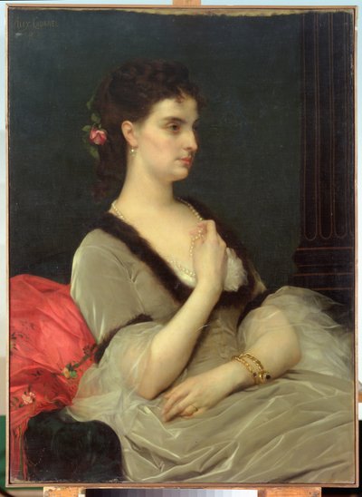Portrait of Countess E.A. Vorontova-Dashkova, 1873 by Alexandre Cabanel